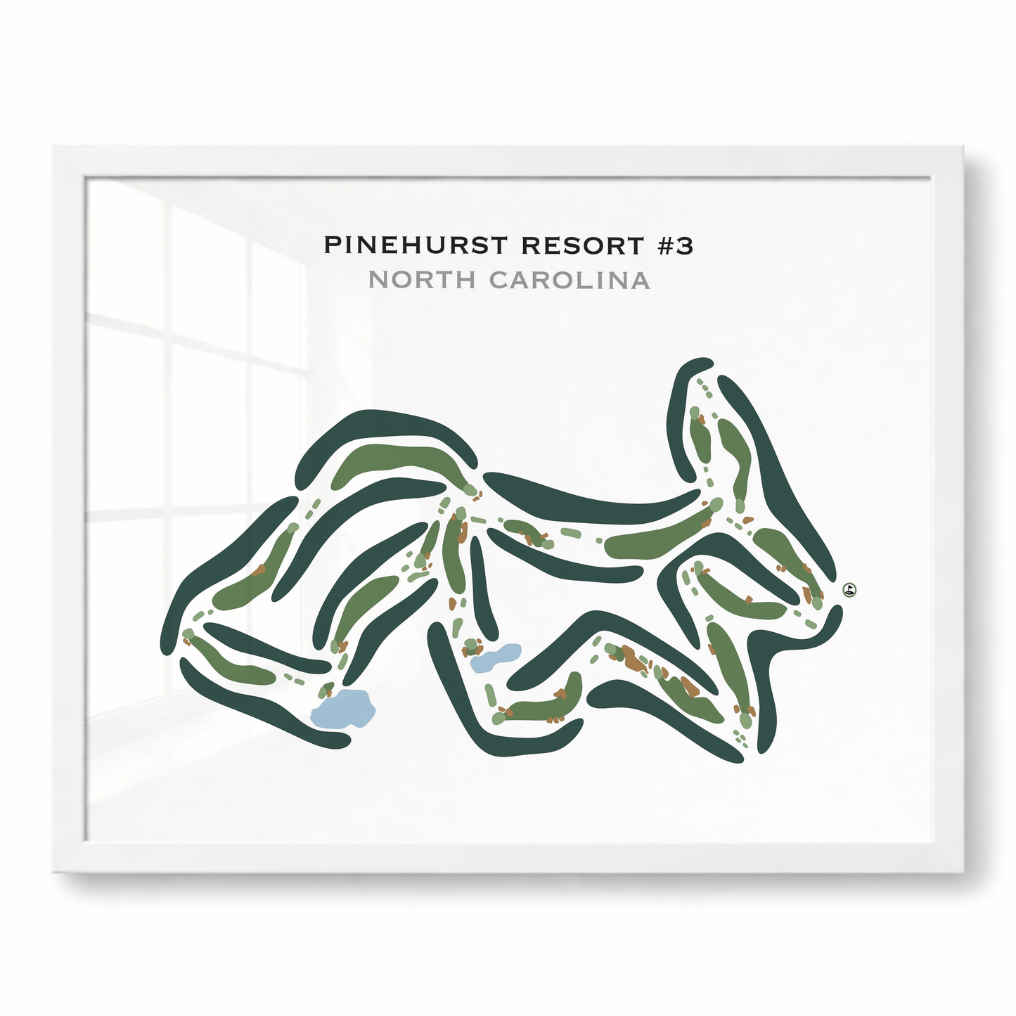 Pinehurst Resort No. 3, North Carolina - Printed Golf Courses