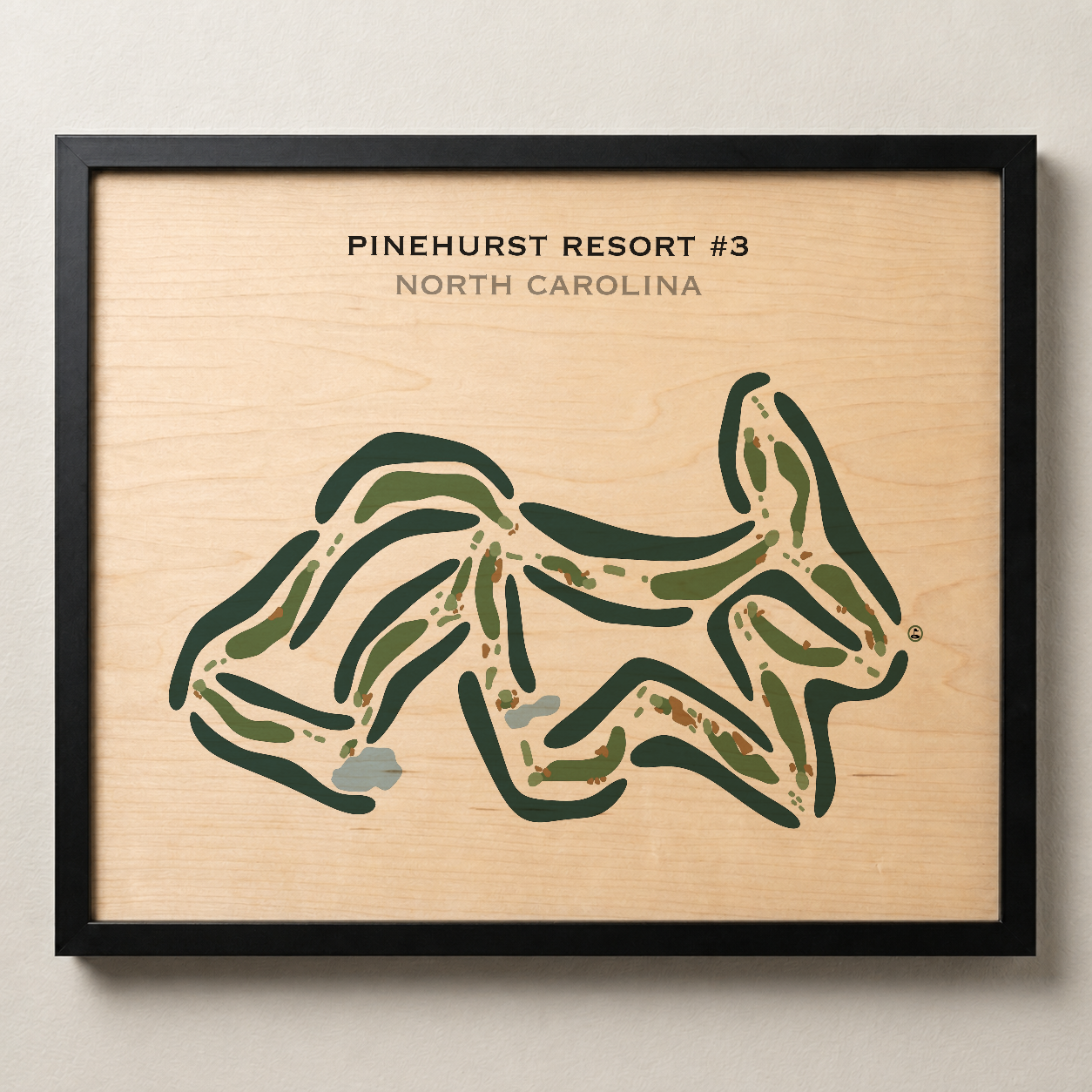 Pinehurst Resort No. 3, North Carolina - Printed Golf Courses
