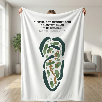 Pinehurst Resort and Country Club, The Cradle, North Carolina - Printed Golf Courses