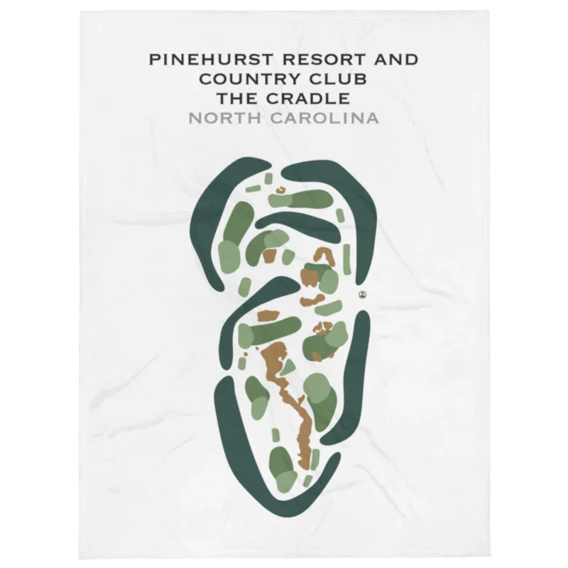 Pinehurst Resort and Country Club, The Cradle, North Carolina - Printed Golf Courses