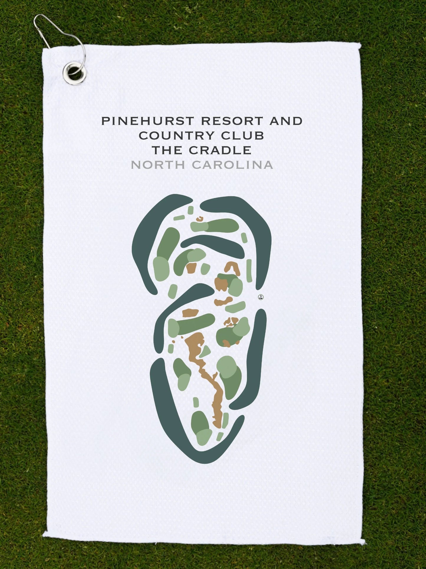 Pinehurst Resort and Country Club, The Cradle, North Carolina - Printed Golf Courses