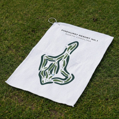 Pinehurst Resort #1, North Carolina - Printed Golf Courses