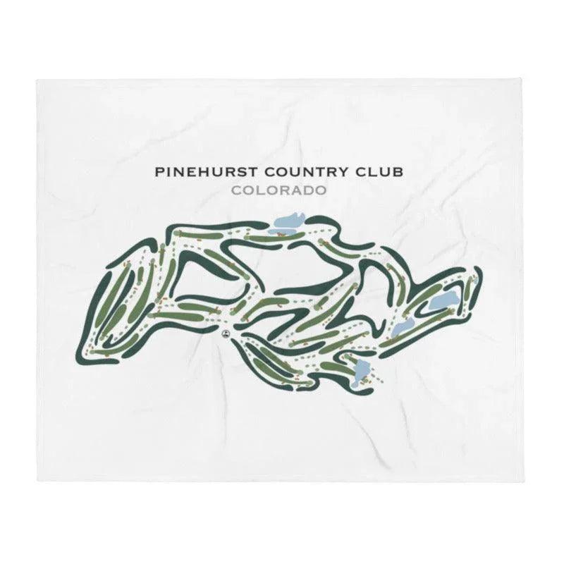 Pinehurst Country Club, Colorado - Printed Golf Courses