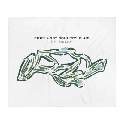 Pinehurst Country Club, Colorado - Printed Golf Courses