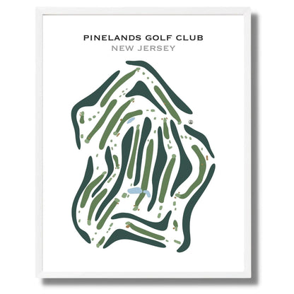 Pinelands Golf Club, New Jersey - Printed Golf Course