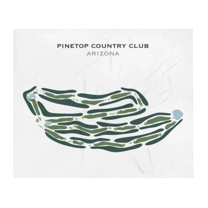 Pinetop Country Club, Arizona - Printed Golf Course