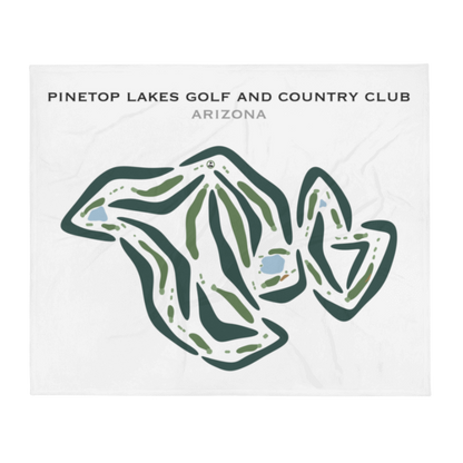 Pinetop Lakes Golf and Country Club, Arizona - Printed Golf Courses
