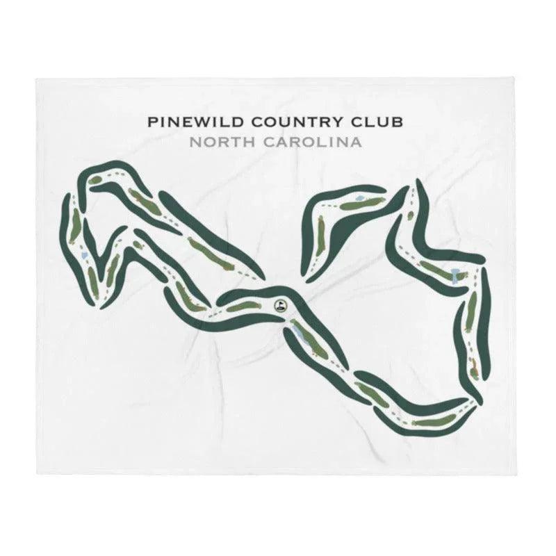Pinewild Country Club, North Carolina - Printed Golf Courses
