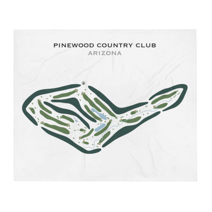 Pinewood Country Club, Arizona - Printed Golf Courses