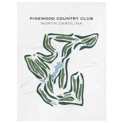 Pinewood Country Club, North Carolina - Printed Golf Courses