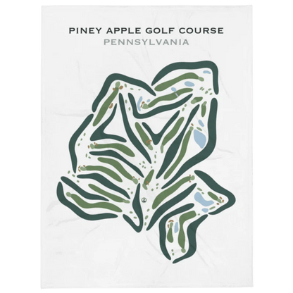 Piney Apple Golf Course, Pennsylvania - Printed Golf Courses