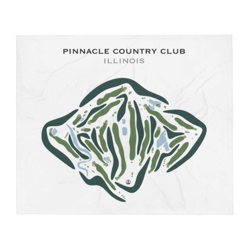 Pinnacle Country Club, Illinois - Printed Golf Courses