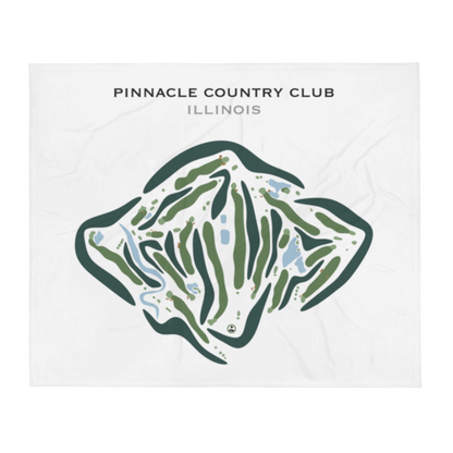 Pinnacle Country Club, Illinois - Printed Golf Courses