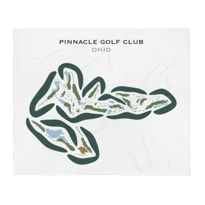 Pinnacle Golf Club, Ohio - Printed Golf Courses
