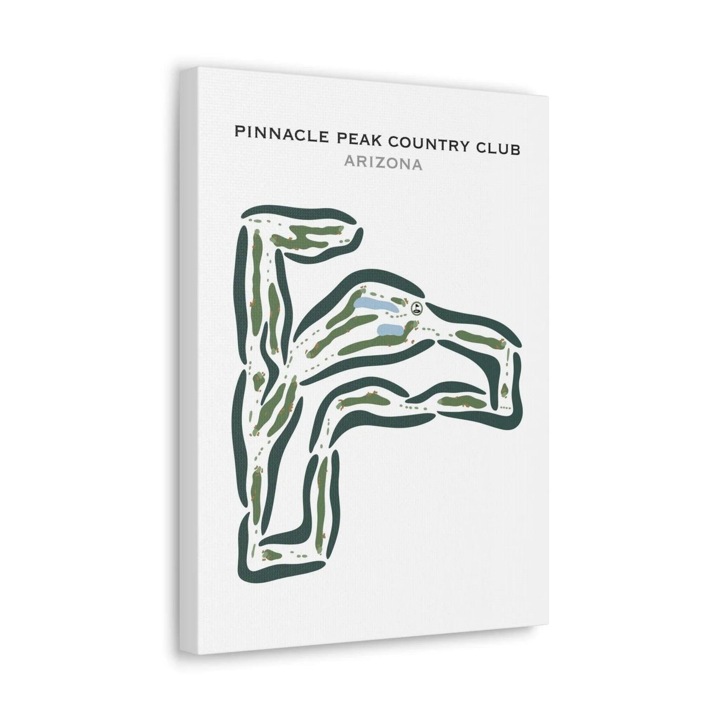 Pinnacle Peak Country Club, Arizona - Printed Golf Courses