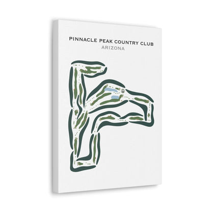 Pinnacle Peak Country Club, Arizona - Printed Golf Courses