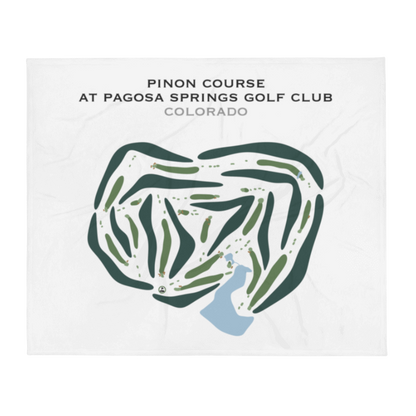 Pinon Course at Pagosa Springs Golf Club, Colorado - Printed Golf Courses