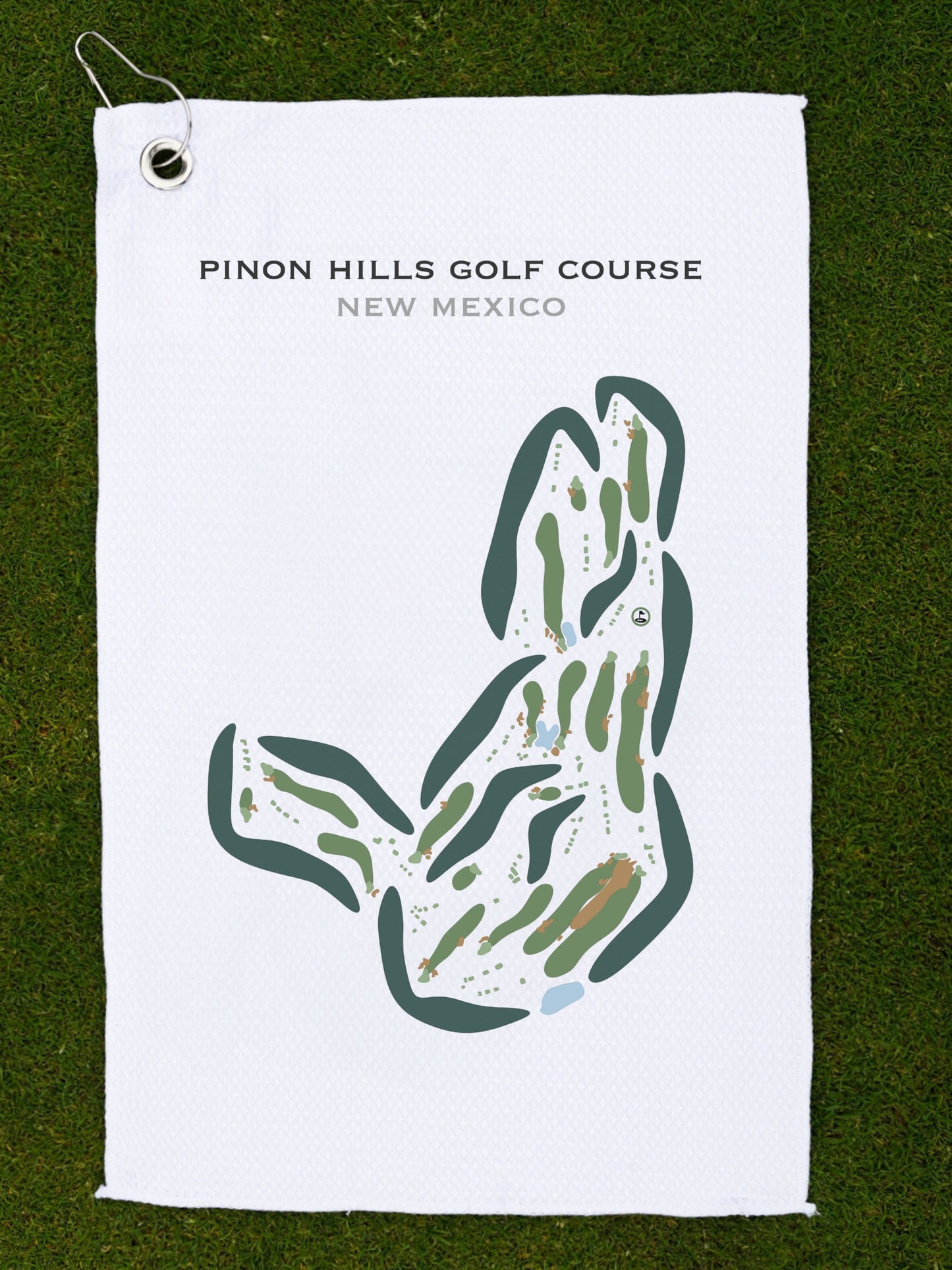 Pinon Hills Golf Course, New Mexico - Printed Golf Courses