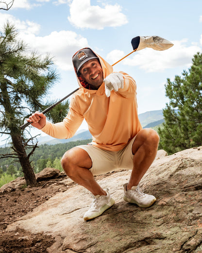 Performance Golf Hoodie - Autumn Leaves