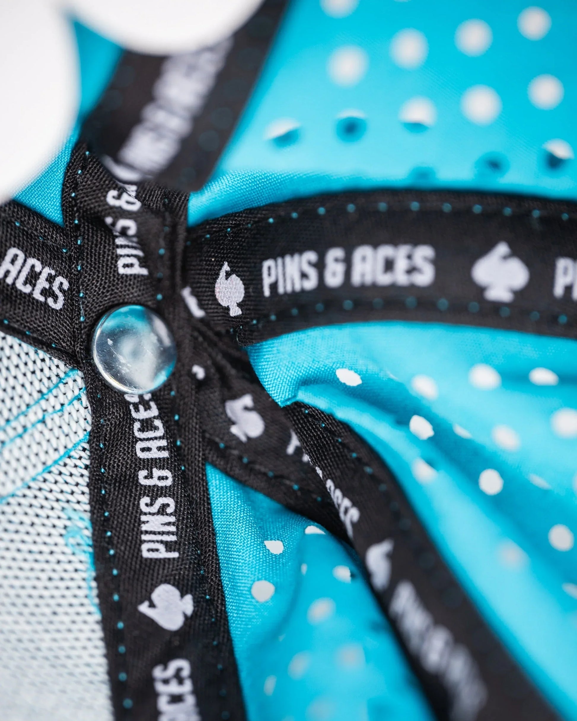 Perforated Rope Hat - Baby Blue - GOLF LEAGUE