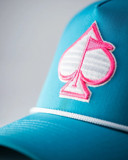 Perforated Rope Hat - Baby Blue - GOLF LEAGUE