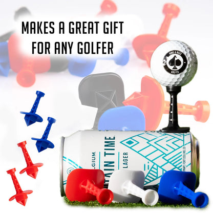 The Shottee Golf Tee - White 3 Pack