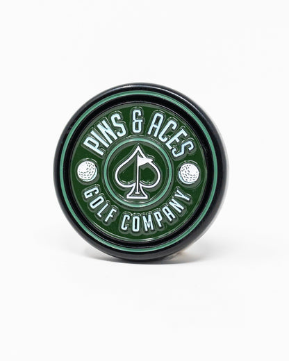 Pop Out Medallion Ball Marker - Green