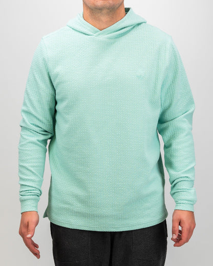 Player Preferred™ Waffle Knit Hoodie - Bright Mint