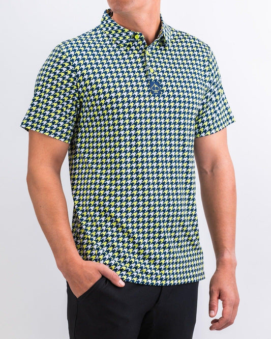 Houndstooth Lime