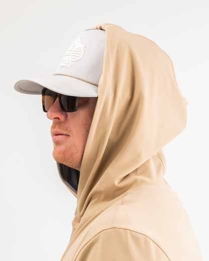 Performance Golf Hoodie - Sand