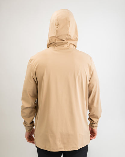 Performance Golf Hoodie - Sand