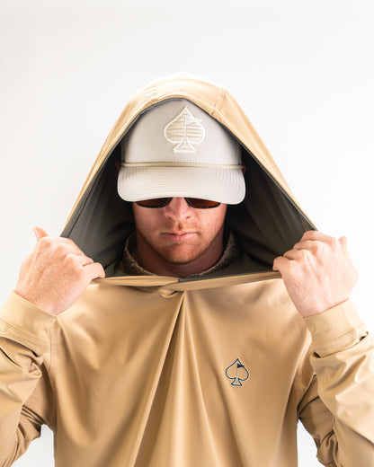 Performance Golf Hoodie - Sand