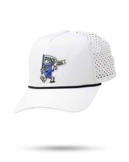 Perforated Rope Hat - Mr. Transfusion - White