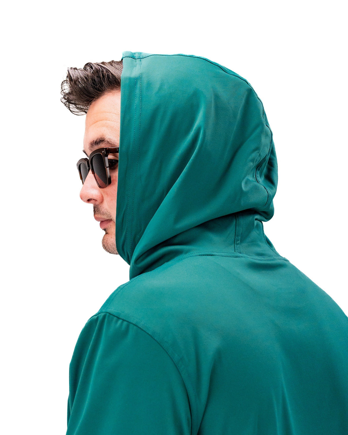 Performance Golf Hoodie - Tiger Shatter Teal