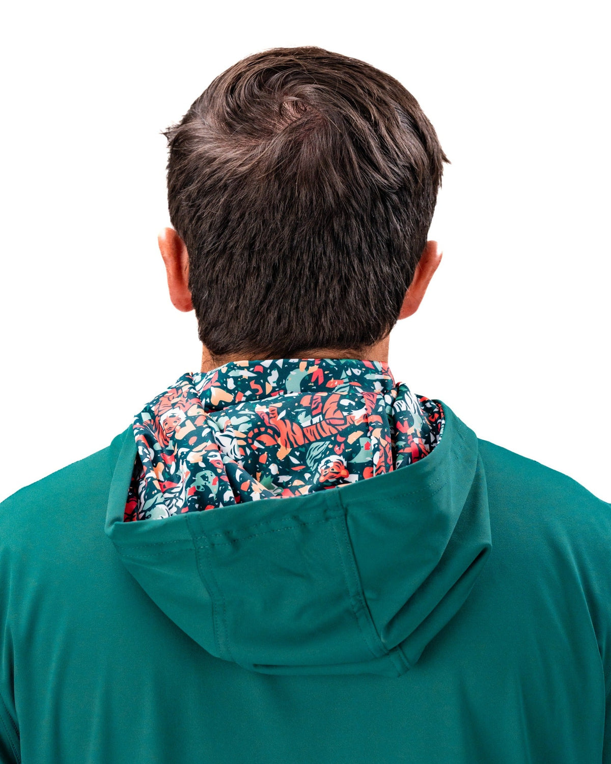 Performance Golf Hoodie - Tiger Shatter Teal