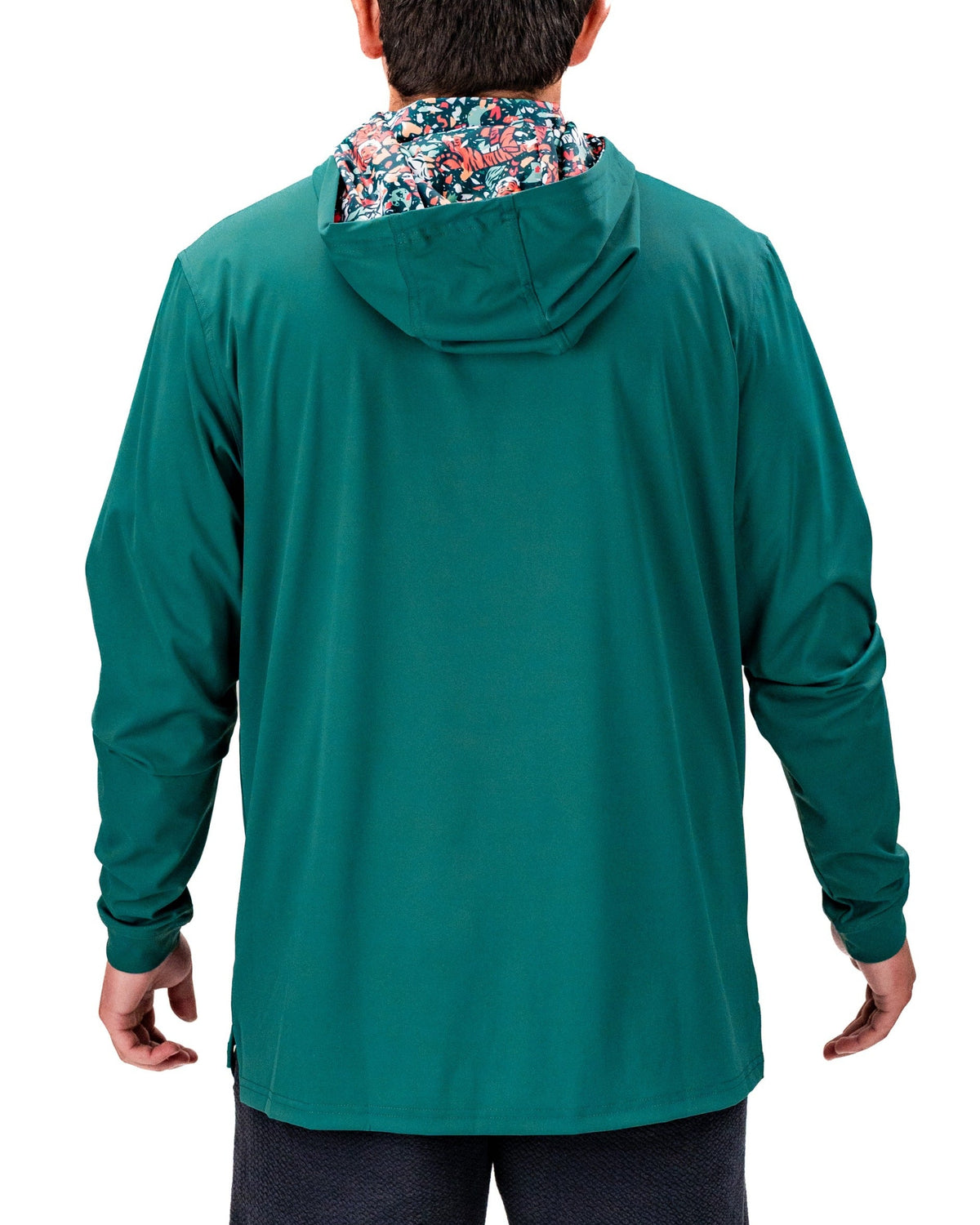 Performance Golf Hoodie - Tiger Shatter Teal