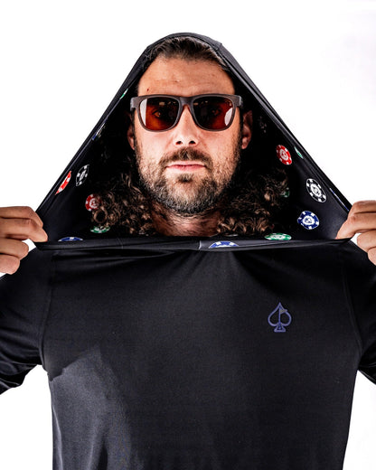 Performance Golf Hoodie - Poker