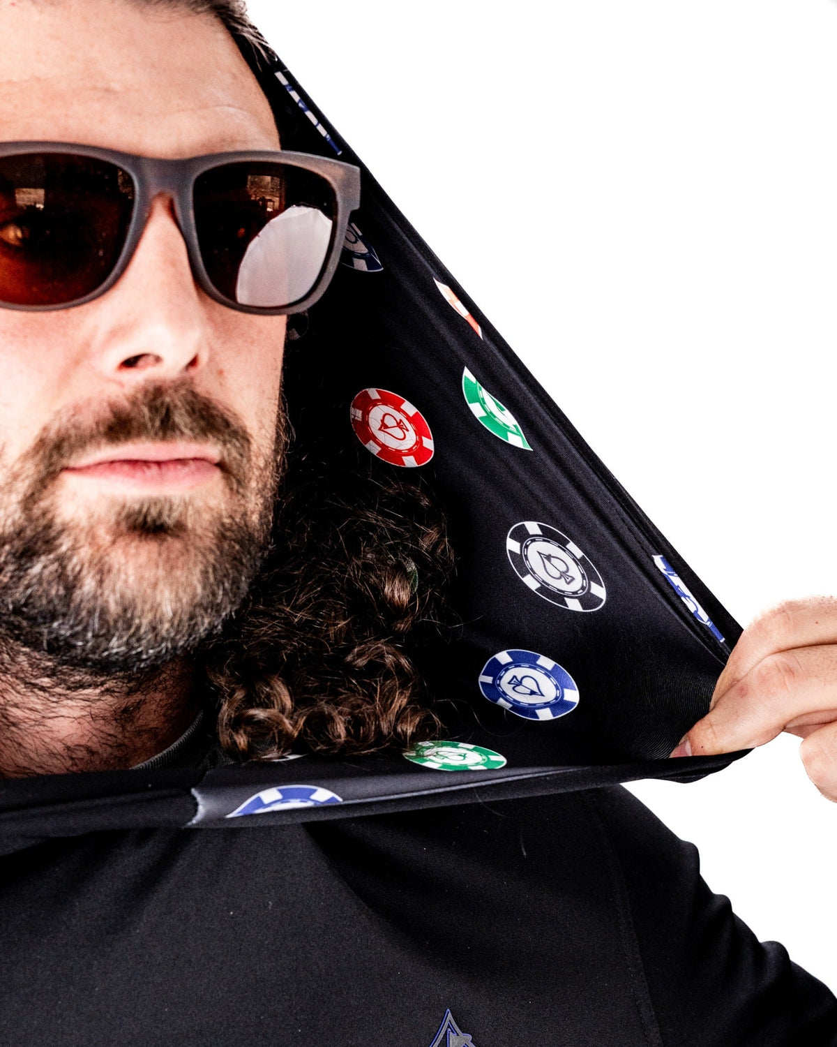 Performance Golf Hoodie - Poker
