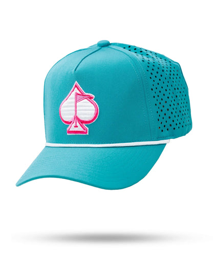Perforated Rope Hat - Baby Blue - GOLF LEAGUE