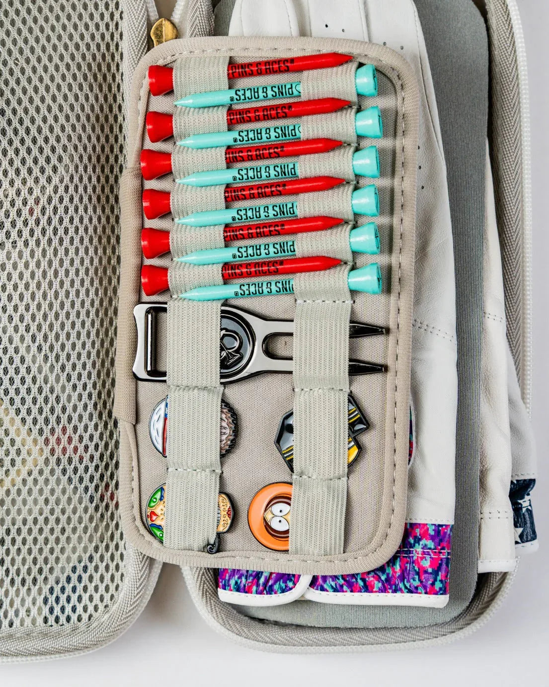 Glove & Accessory Caddie - Gray - GOLF LEAGUE