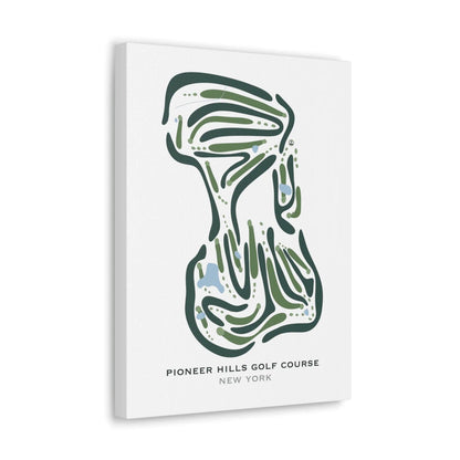 Pioneer Hills Golf Course, New York - Printed Golf Courses