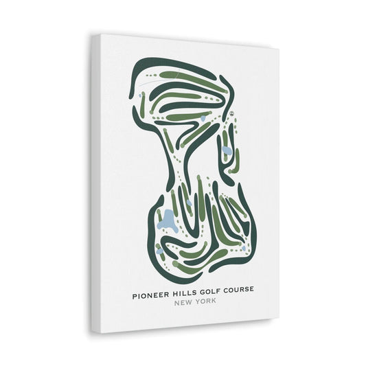 Pioneer Hills Golf Course, New York - Printed Golf Courses
