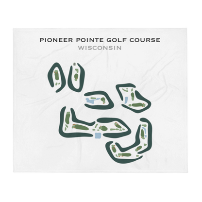 Pioneer Pointe Golf Course, Wisconsin - Printed Golf Courses
