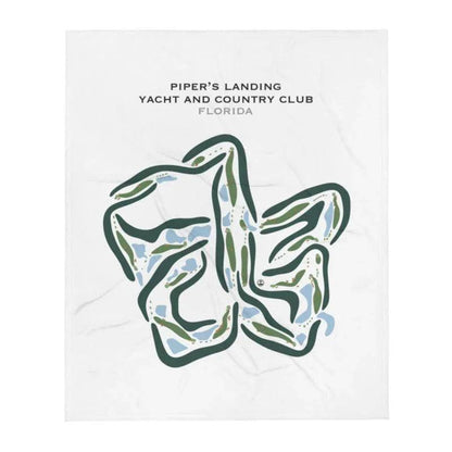 Piper's Landing Yacht & Country Club, Florida - Printed Golf Courses