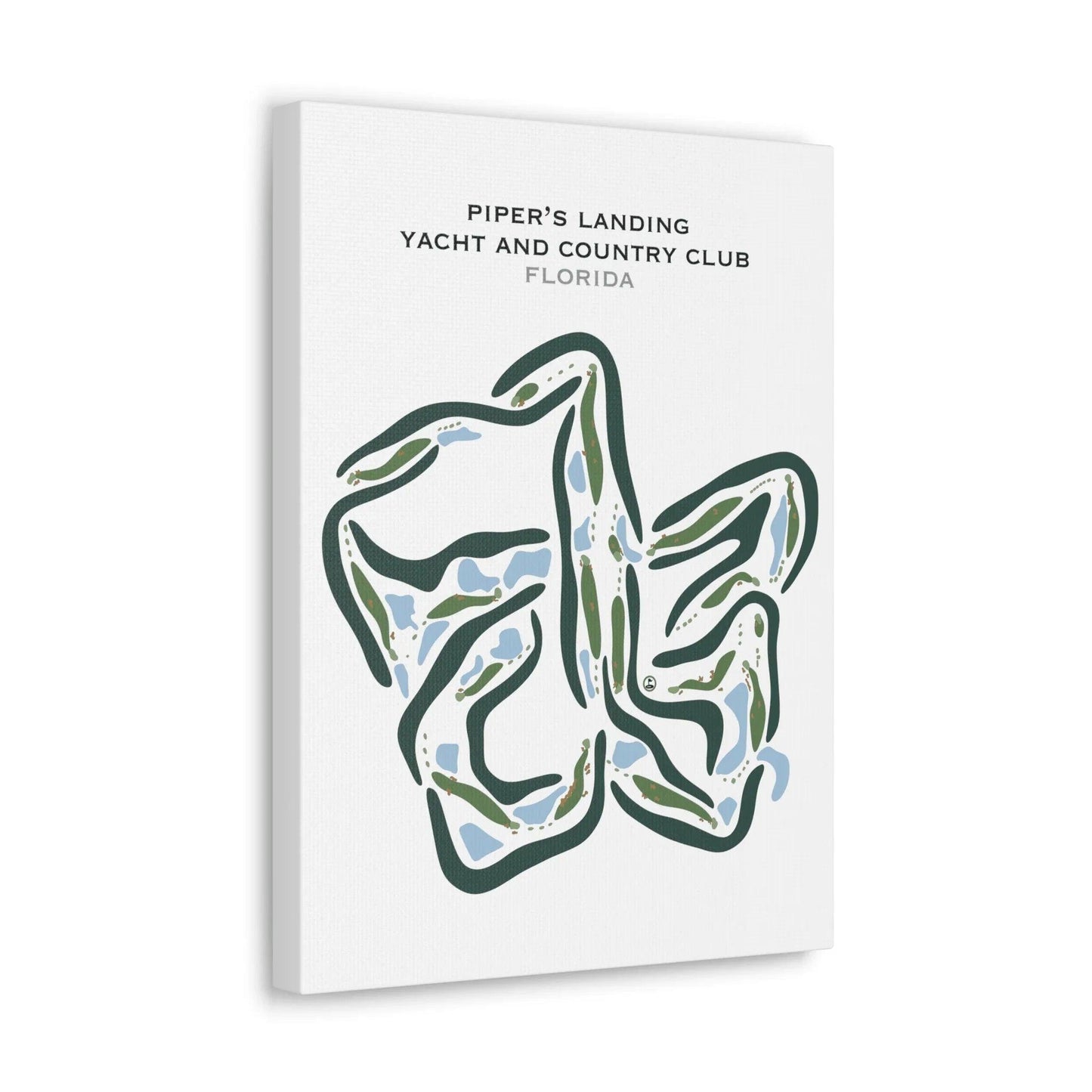 Piper's Landing Yacht & Country Club, Florida - Printed Golf Courses
