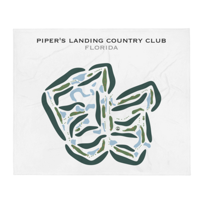 Piper's Landing Country Club, Florida - Printed Golf Courses