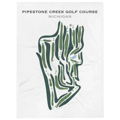 Pipestone Creek Golf Course, Michigan - Printed Golf Courses