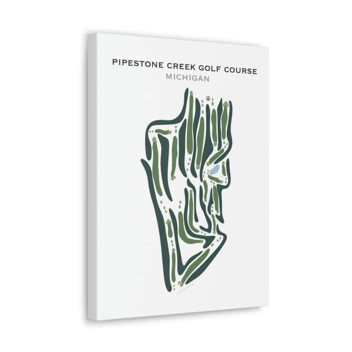 Pipestone Creek Golf Course, Michigan - Printed Golf Courses
