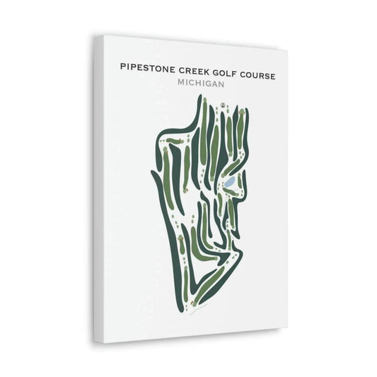 Pipestone Creek Golf Course, Michigan - Printed Golf Courses