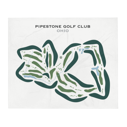 PipeStone Golf Club, Ohio - Printed Golf Courses